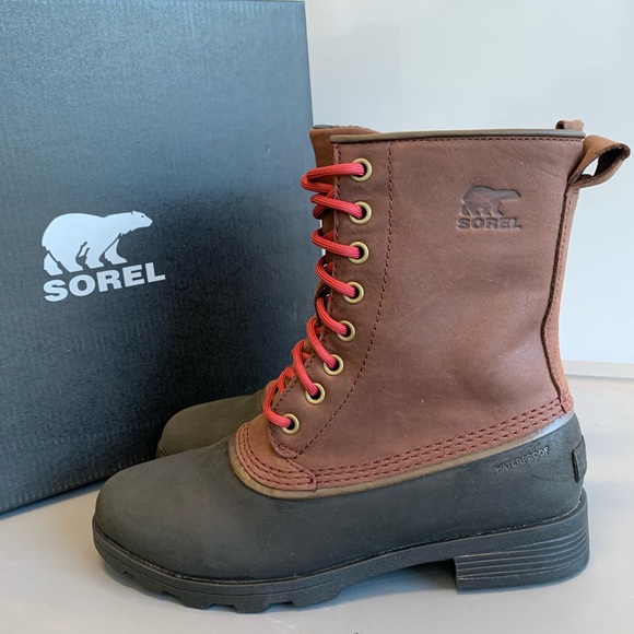 Sorel Shoes - Sorel Emelie 1964 leather lace up winter boot NEW!
